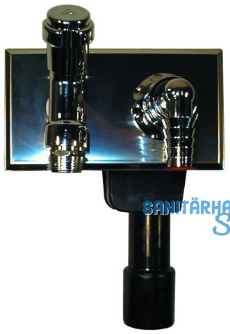 HL406 WG-UP-Sifon DN40/50 m. integrierte m WasserAnschl. u. Ausl