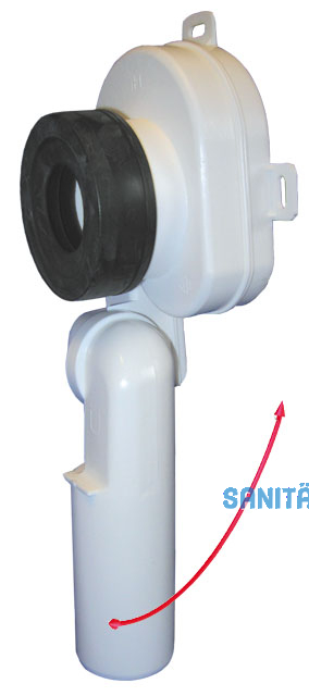 HL430/40 Urinal-Absaugsifon DN40