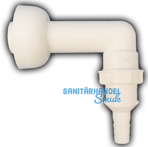 HL444 Anschl.winkel DN40 f. Sanibroy-WC- Anlagen