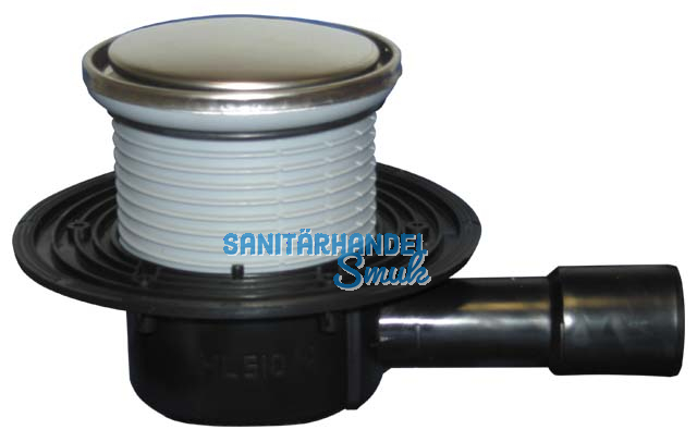 HL510NR Bodenabl. DN40/50 waagr ru. d 131mm/d 112mm