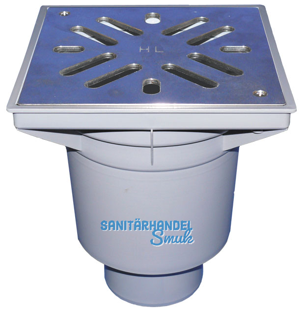 HL606S/1 Perfektabl. DN110 senkr 244x244 mm Kst./226x226mm Niro