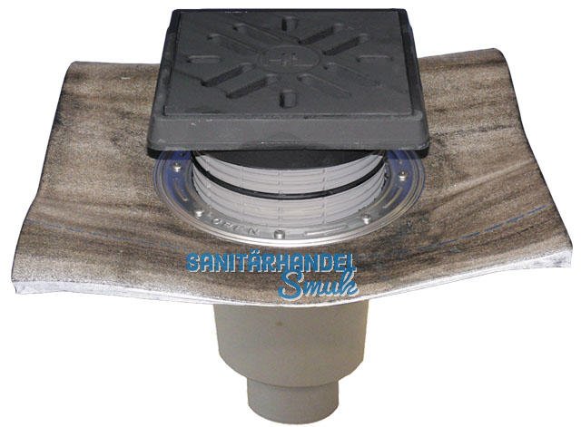 HL616.1H/1 Perfektabl. DN110 senkr m. Bi tumenmanschette. 260x26