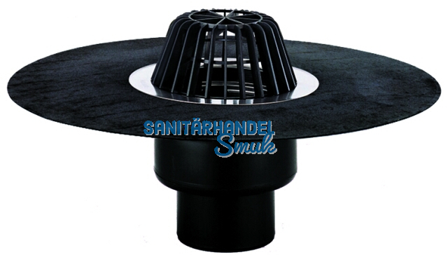 HL62H/2 Dachabl. DN125 m. Bitumenmanschette