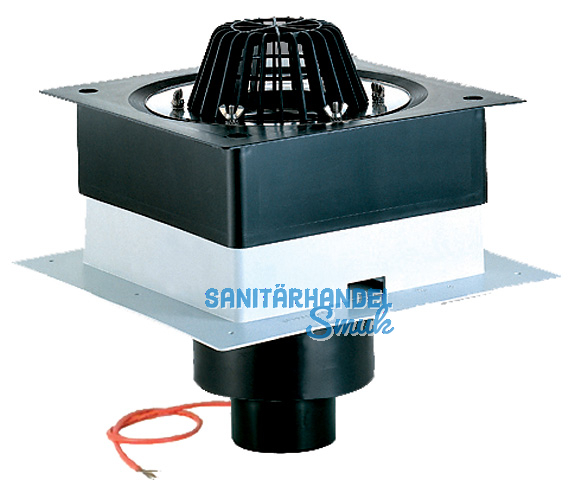 HL63.1/1 Dachabl. DrainBox DN110 m. Klemmelem. u. Heizung (10-30
