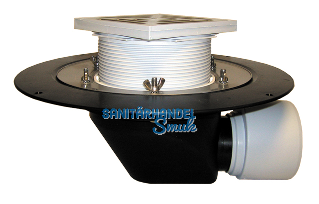 HL64B Dachabl. DN75/110 waagr m. Klemmelem.. begehbar