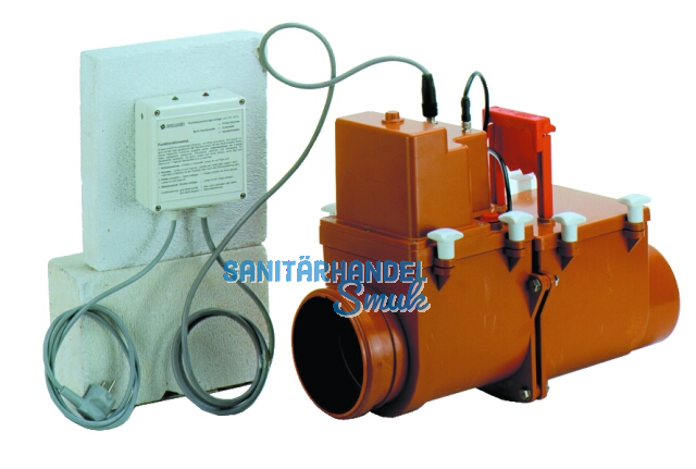 HL710.2EPC RStauverschl. DN110 m. elektr on. geregelter Klappe.