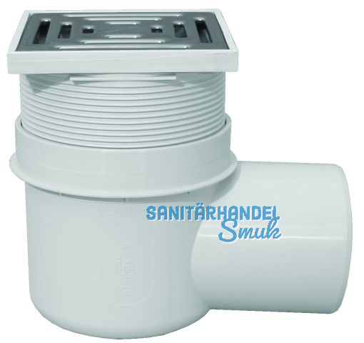 HL72N/7 Kellerabl. DN75 waagr 147x147mm/ 138x138mm