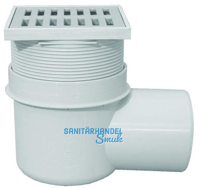 HL72 Kellerabl. DN110 waagr 147x147mm/ 138x138mm Kst.