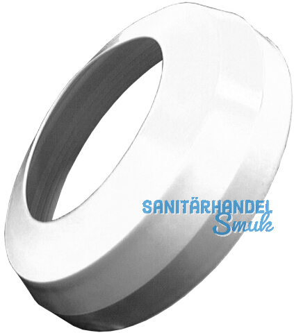 HL7EL.WE WC-Rosette Elastik DN110, wei