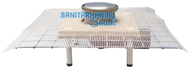 HL80CR Balk.- u. Terr.abl. DN50/75 drehb Polymerbetonkragen u. f