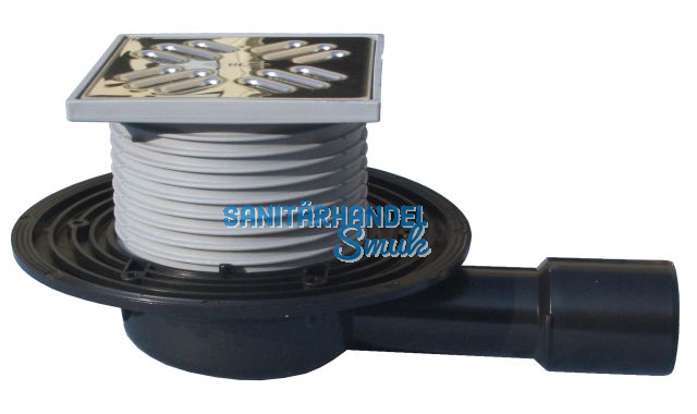 HL90 Balk.- u. Terr.abl. DN40/50 waagr 123x123mm/115x115mm