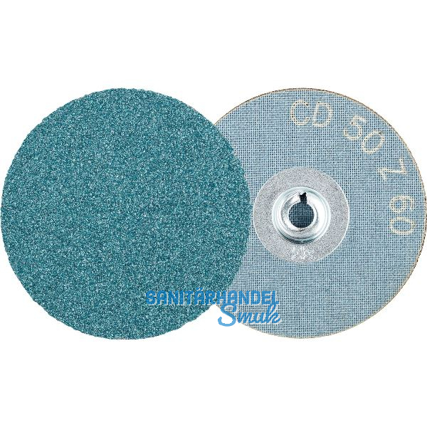 Fiberscheibe Combiclick � 50 mm Korn 60 f�r Metallschliff