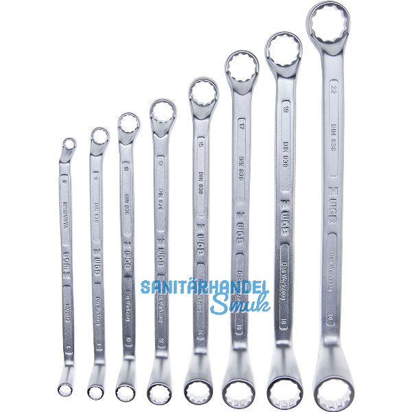 WGB Doppelringschl�ssel-Satz DIN838 6-22 mm 8-teilig