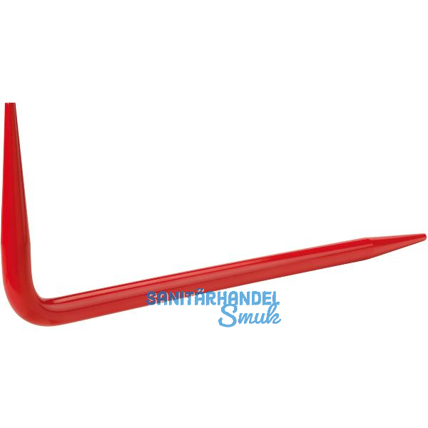 RENNSTEIG Winkeldorn geh�rtet, rot pulverlackiert 500 x 150 x 20 mm