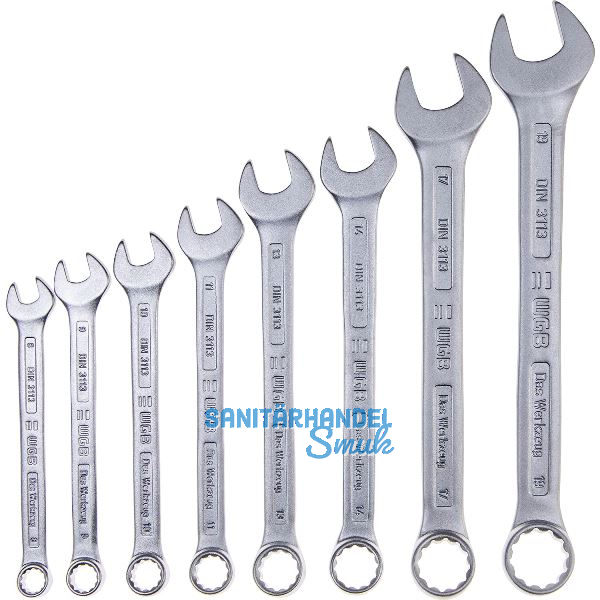 WGB Ringmaulschl�ssel-Satz DIN3113A 8-19 mm 8-teilig