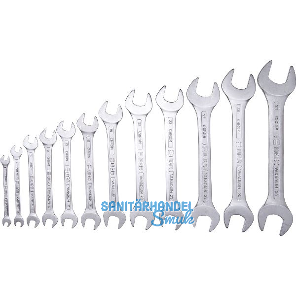 WGB Doppelmaulschl�ssel-Satz DIN3110 6-22 mm 8-teilig