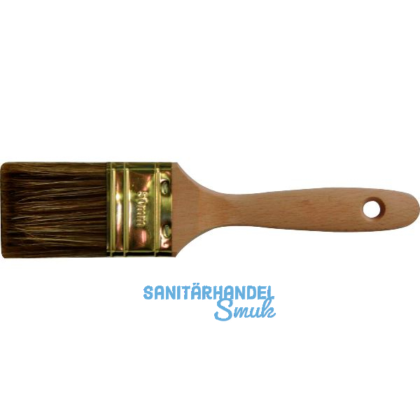 Flachpinsel Profi Lasurmix Breite 50 mm St�rke XV mit Hartholzstiel