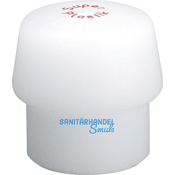 HALDER Schonhammer-Einsatz Kopf � 80 mm Super-Plastik wei�