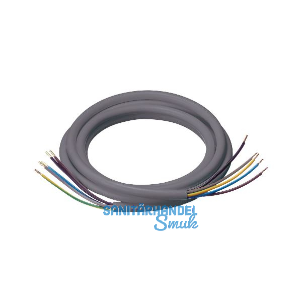 PCE Herdkabel H05VV-F 5x2.5 abgemantelt mit Aderendh�lsen L�nge 3 m