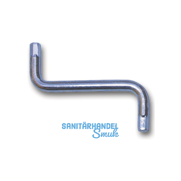 Sechskant-Stiftschl�ssel 4 mm Stahl verzinkt