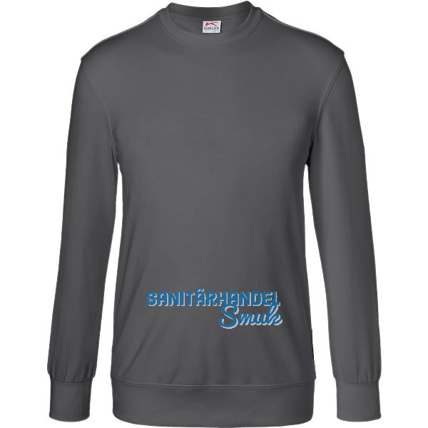 K�BLER Sweatshirt Form 5023 anthrazit S