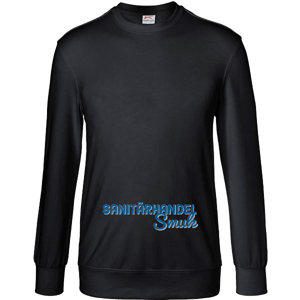 K�BLER Sweatshirt Form 5023 schwarz S