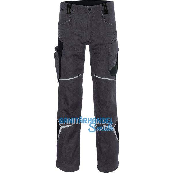 K�BLER Bundhose Bodyforce anthrazit/schwarz 52