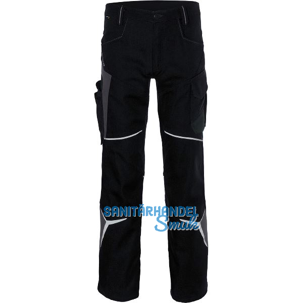 K�BLER Bundhose Bodyforce schwarz/anthrazit 50