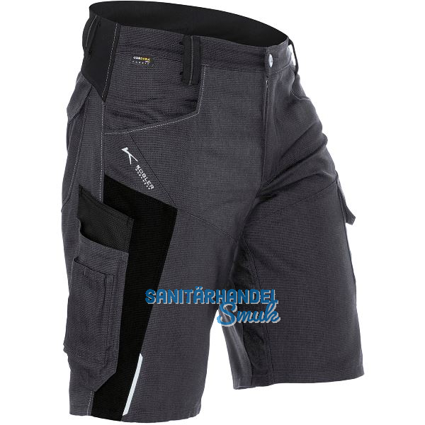 K�BLER Shorts Bodyforce 2425 anthrazit/schwarz 48