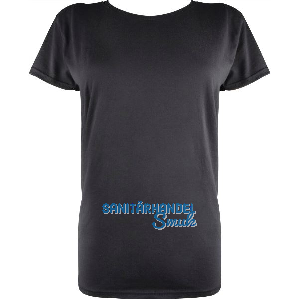 FRUIT OF THE LOOM T-Shirt Damen Iconic schwarz L