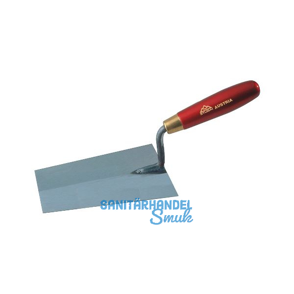 STUBAI Maurerkelle mit 180 mm parallelem Blatt, metallic Heft