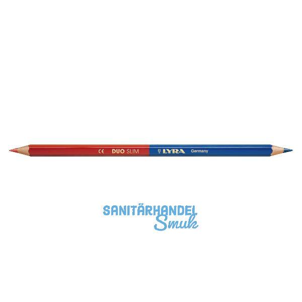 LYRA B�rofarbstift rot/blau L�nge 178 mm � 6,8 mm