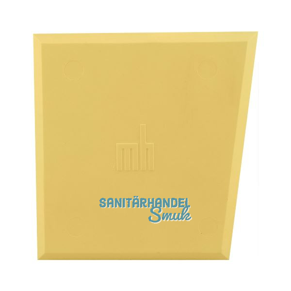 Ara-Spachtel Kunststoff Kanten rundum abgeschr�gt 91 x 91 x 94 x 78 mm