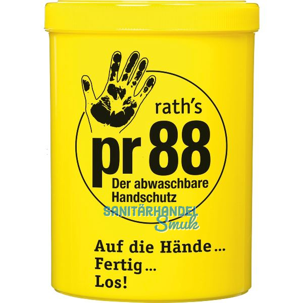 Hautschutzcreme PR88 silikonfrei, wasserl�slich 1000 ml Dose