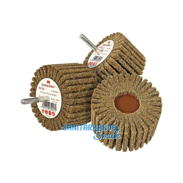 3M Lamellenb�rste Scotch-Brite PF-ZS 100 x 45 mm Korn AMED Schaft 6 mm