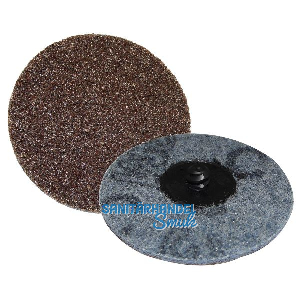 3M Vliesscheibe Scotch-Brite SE-DR Roloc � 76,2 mm ACRS braun/blau