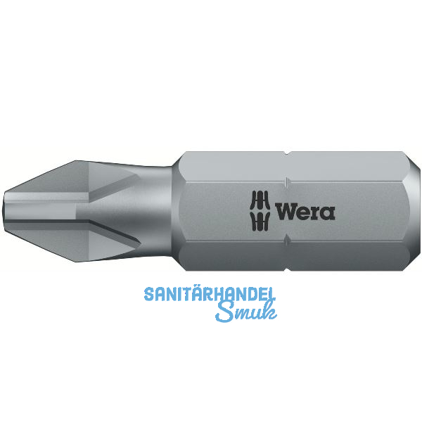 WERA Bit-Einsatz 851/1Z 1/4"sechskant PH 1/25 mm Phillips