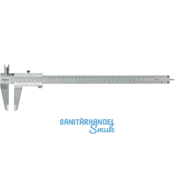 MITUTOYO Analog-Messschieber m. Feststellschraube Tiefenma� flach Messb. 0-300mm