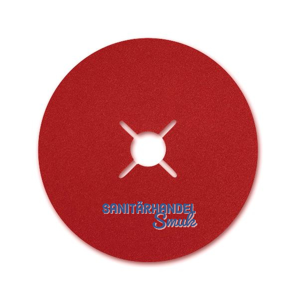 STARCKE Keramik-Fiberscheibe � 125 x 22.2 mm Korn 24 f�r Edelstahl