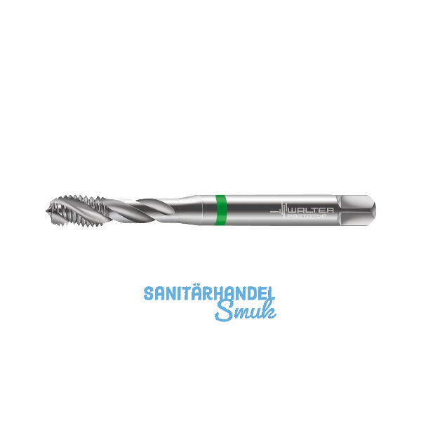 WALTER PARADUR Uni Maschinen-Gewindebohrer HSS-E DIN371 verst.Schaft re M6