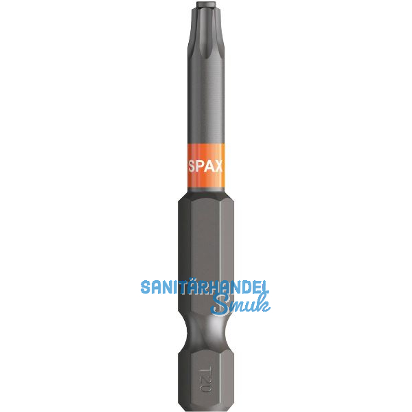 SPAX Bit-Einsatz T-Star 1/4"sechskant T20/50 mm Zapfenf�hrung, Inhalt 5 St�ck