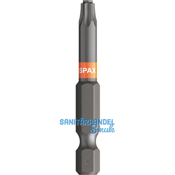 SPAX Bit-Einsatz T-Star 1/4"sechskant T25/50 mm Zapfenf�hrung, Inhalt 5 St�ck