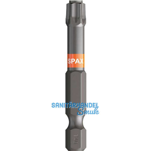 SPAX Bit-Einsatz T-Star 1/4"sechskant T40/50 mm Zapfenf�hrung, Inhalt 5 St�ck