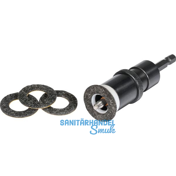 SPAX Universal Bithalter mit Tiefenanschlag 1/4" sechskant inkl. Bits