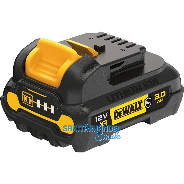 DEWALT Akku / Ersatzakku DCB124G XR 12 Volt / 3,0 Ah (IEC) Li-Ion