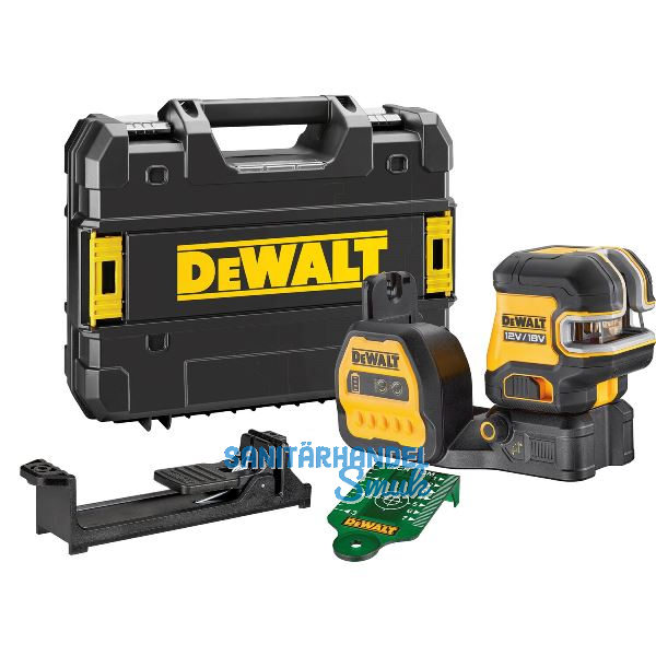 DEWALT Akku-Kreuzlinienlaser 5-Punkt gr�n DCE825NG18-XJ 12/18 Volt