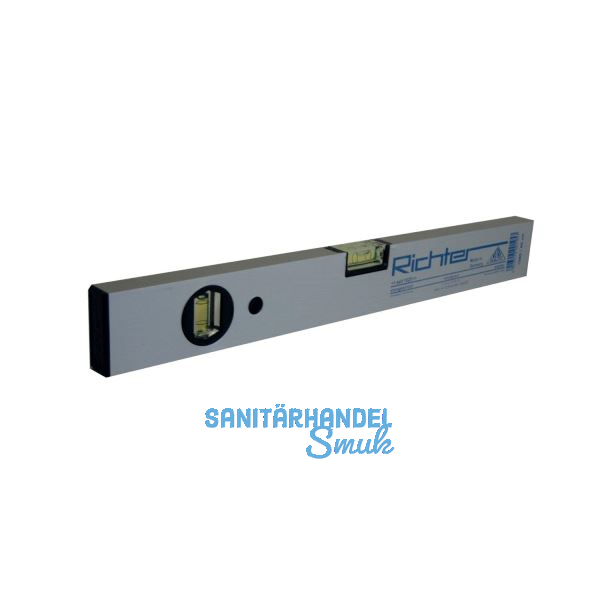 RICHTER LM-Wasserwaage Silber eloxiert ohne Magnet L�nge 600 mm