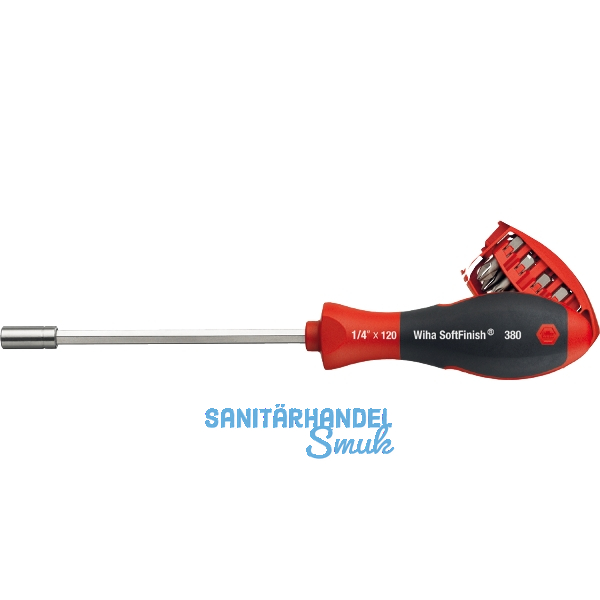 WIHA Bit-Magazinhalter 1/4"Sechskant TX/PZ/PH/Schlitz 8-teilig