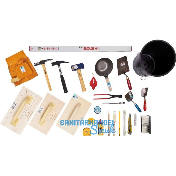 Lehrlingssatz Bau- und Maurerlehring 27-teilig