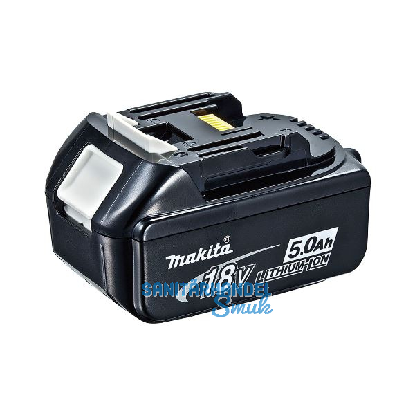 MAKITA Akku / Ersatzakku BL1850B 18 Volt / 5,0 Ah (IEC) Li-Ion